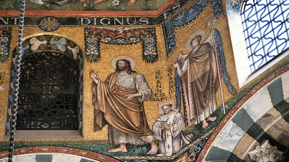 Aachener Dom mit Pfalzkapelle Karls des Großen — erstes deutsches UNESCO-Welterbe